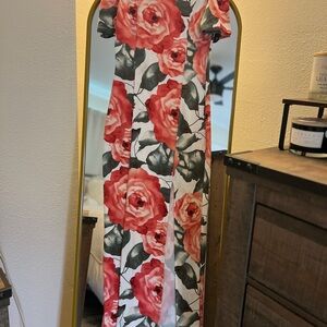 Charlotte Russe Rose Maxi Dress